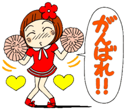 Castor bean-chan 28 Valentine Hen sticker #9759285