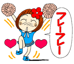 Castor bean-chan 28 Valentine Hen sticker #9759286