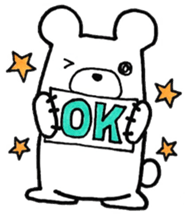 Daily O type bear sticker #9759340