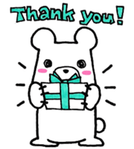 Daily O type bear sticker #9759343