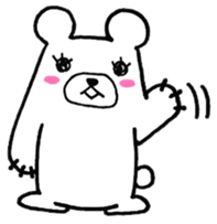 Daily O type bear sticker #9759351