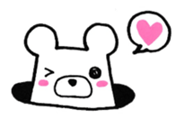 Daily O type bear sticker #9759361