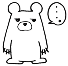 Daily O type bear sticker #9759375
