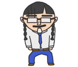 cutie dad 2 sticker #9759586