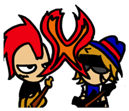 Phrase of amateur bandsman Final sticker #9760009