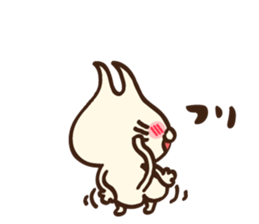 Ear pointed cat 2 sticker #9760263