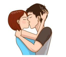 Romantic Couple In Love sticker #9760427