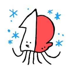 squid_octopus_Sticker