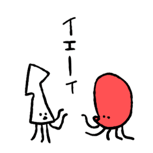 squid_octopus_Sticker sticker #9760458