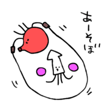 squid_octopus_Sticker sticker #9760481