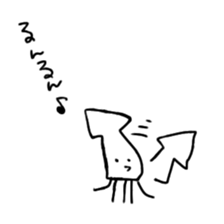 squid_octopus_Sticker sticker #9760482