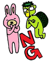 Loose rabbits sticker #9760537