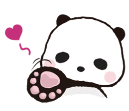 Sweet Panda & Honey Pig (3) by Ellya sticker #9760660