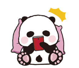Sweet Panda & Honey Pig (3) by Ellya sticker #9760686