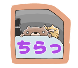 TRUCK and bear and me sticker #9760869