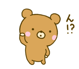 bear mokofuwa sticker #9761109