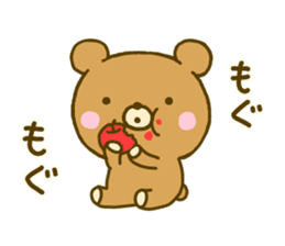 bear mokofuwa sticker #9761134