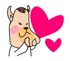 Feeling dog sticker #9761233