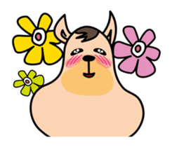 Feeling dog sticker #9761234