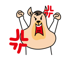 Feeling dog sticker #9761237