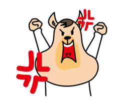 Feeling dog sticker #9761237