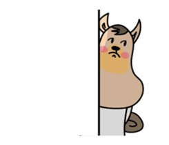 Feeling dog sticker #9761254