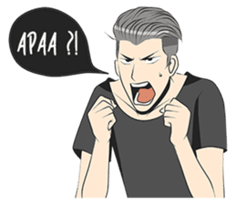 Cowok Eksis sticker #9762306