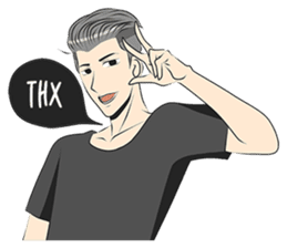 Cowok Eksis sticker #9762307