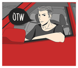 Cowok Eksis sticker #9762314