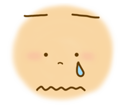 Big face only sticker sticker #9762947