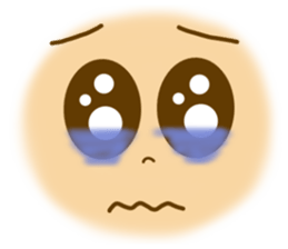 Big face only sticker sticker #9762967