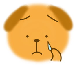 Big face only sticker sticker #9762973