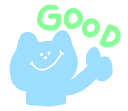 Pastel Pastel Cat sticker #9763184