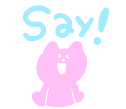 Pastel Pastel Cat sticker #9763197