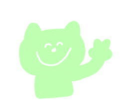 Pastel Pastel Cat sticker #9763208