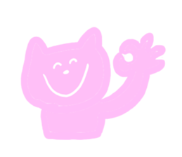 Pastel Pastel Cat sticker #9763212