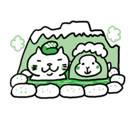 Cat speak Nagano dialect 2nd sticker #9763444