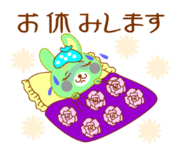 Comic Rabbit Work STYLE sticker #9763628