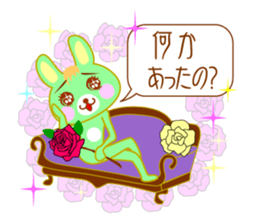 Comic Rabbit Work STYLE sticker #9763650