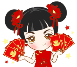 Har Gow Girl : Chinese Valentine (TH) sticker #9763801