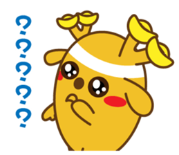 golden lulu deer the first words sticker #9763969