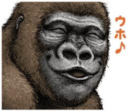 Gorilla gorilla 2 sticker #9764456