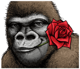 Gorilla gorilla 2 sticker #9764457
