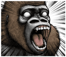 Gorilla gorilla 2 sticker #9764459