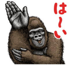 Gorilla gorilla 2 sticker #9764462