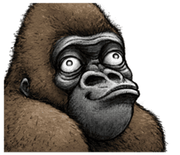 Gorilla gorilla 2 sticker #9764480