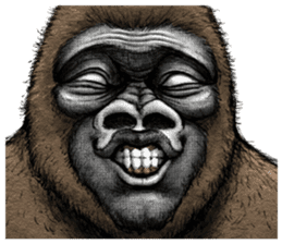 Gorilla gorilla 2 sticker #9764482