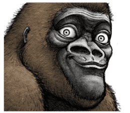 Gorilla gorilla 2 sticker #9764492