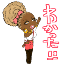 Black girls 3 sticker #9764579