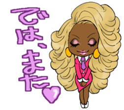 Black girls 3 sticker #9764603